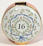 Enamel Box - "Sweet Sixteen"