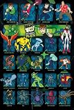 Children Posters: Ben 10 Ultimate Alien - Characters - 35.7'x23.8'