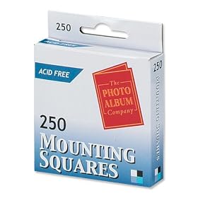 Photo Album Company Photo-mounting Squares Adhesive Ref MS250 [Pack 250]