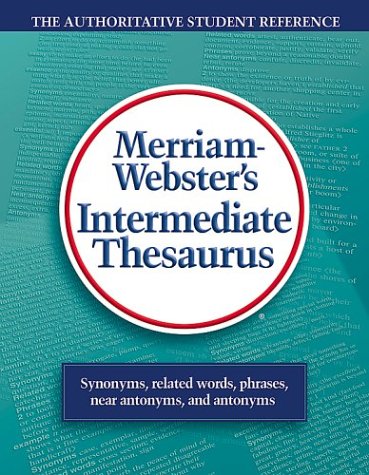 Merriam-Webster's Intermediate Thesaurus