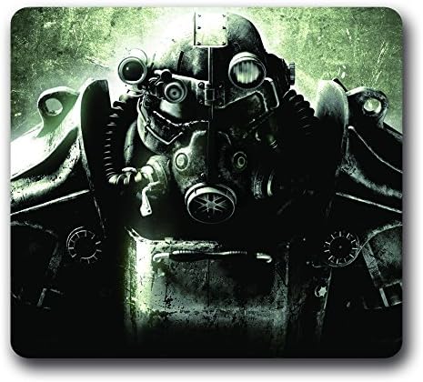 Fallout Mouse Pad,DIY Fallout Non-Slip Rubber Gaming Mouse Pads (9 X 10 Inch)