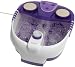 Conair FB51 Cord Reel Massaging Jet Footbath, Purple and White
