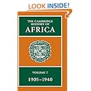 The Cambridge History of Africa, 1905-1940, Vol. 7 (1905-1940)