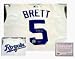 George Brett Kansas City Royals Autographed Majestic Authentic Home Vest MLB Baseball Jersey (White)