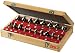 Skil 91018 18-Piece Carbide Router Bit Set in Wooden Storage Case