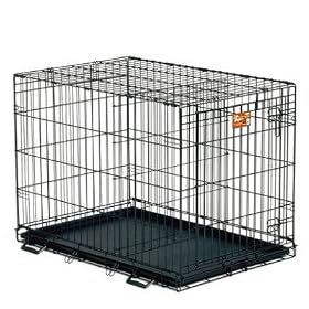 Midwest Life Stages Single-Door Folding Metal Dog Crate