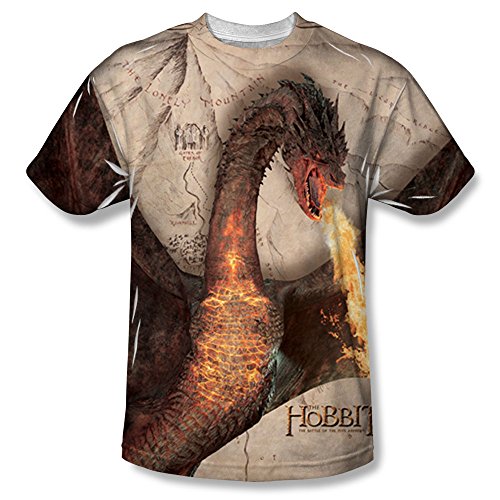 The Hobbit - Men's T-shirt Smaug Attack