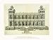 Roman Antique Architecture Art Lithograph Print Facade d'un Palais