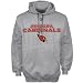 Arizona Cardinals Ash Critical Victory III Hoody Sweatshirt