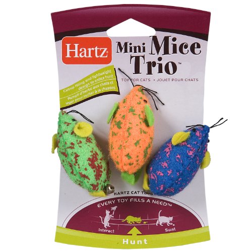 Hartz Mini Mice Trio Cat Toys