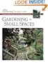 Gardening in Small Spaces (Fine Gardening Design Guides)