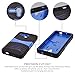 Alcatel OneTouch Fierce XL Case, INNOVAA Turbulent Armor Case (Not Compatible with Alcatel Fierce) W/ Free Screen Protector & Touch Screen Stylus Pen - Teal/Black