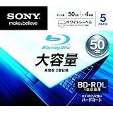 SONY Blu-ray Discs BD-R DL 4X 5 Pack (2011)di Sony