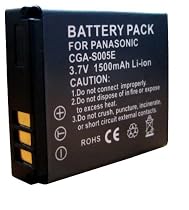 ABC Products replacement rechargeable Li-Ion Panasonic CGA-S005E CGA-S005 DMW-BCC12 battery for DMC-FX, DMC-LX1, DMC-LX2, DMC-LX3, DMC-LX9, DMC-FX01, DMC-FX3, DMC-FX8, DMC-FX9, DMC-FX10, DMC-FX12, DMC-FX50, DMC-FX100, DMC-FX150, DMC-FX180 camera etc