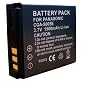 ABC Products replacement rechargeable Li-Ion Panasonic CGA-S005E CGA-S005 DMW-BCC12 battery for DMC-FX, DMC-LX1, DMC-LX2, DMC-LX3, DMC-LX9, DMC-FX01, DMC-FX3, DMC-FX8, DMC-FX9, DMC-FX10, DMC-FX12, DMC-FX50, DMC-FX100, DMC-FX150, DMC-FX180 camera etc