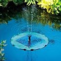 Lily Floating Solar Pond Fountain
