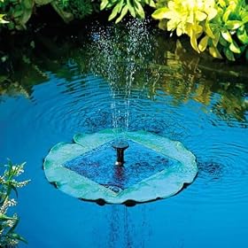 Lily Floating Solar Pond Fountain