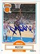 Jerrod Mustaf autographed Basketball Card (New York Knicks) 1990 Fleer #U-64