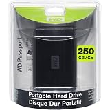 WDXMS2500BN Western Digital Passport Portable USB 250GB Hard Drive