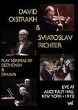 Davd Oistrakh and Sviatoslav Richter - Live at Alice Tully Hall, New York 1970