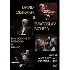 Davd Oistrakh and Sviatoslav Richter - Live at Alice Tully Hall, New York 1970