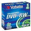 Verbatim DVD-RW 4,7GB 6x Speed 5er Pack Jewel Case DVD-Rohlinge