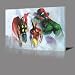 MARVEL: Alliance (b) XXL 32" Gallery Framed Canvas Art,Ready To Hang,NEW