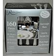 Reflections Heavyweight "Looks Like Silver" Disposable Flatware for 40 with BONUS Pack of 40 Forks - 160 Pieces in All Sale