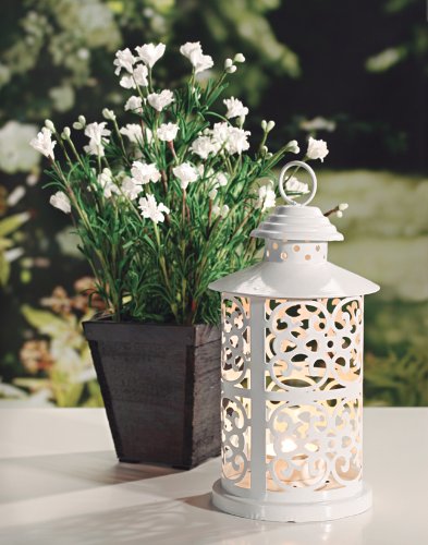 White Lattice Lantern