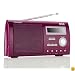 Intempo Digital TRS-01C Glossy Claret DAB Transistor Radio