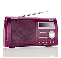 Intempo Digital TRS-01C Glossy Claret DAB Transistor Radio