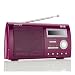 Intempo Digital TRS-01C Glossy Claret DAB Transistor Radio