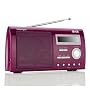 Intempo Digital TRS-01C Glossy Claret DAB Transistor Radio