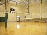 Collegiate Three-Court Volleyball System