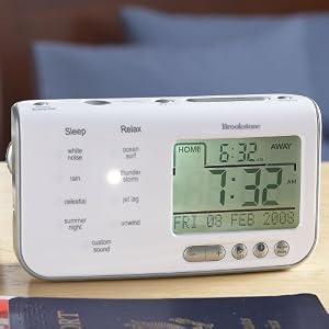 Travel Tranquil Moments Alarm Clock Sound Therapy Machine