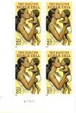 2004 SICKLE CELL ANEMIA DISEASE #3877 Plate Block of 4 x 37 cents US Postage Stamps