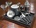 Kitchen & Housewares : 9 - Pc. Bar Set Black