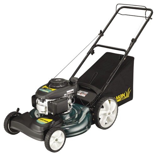 Yard-Man 12A-569Q001 21-Inch 160cc Honda GCV OHV Gas Powered Bag/Mulch/Side Discharge Self-Propelled Lawn Mower With High Rear Wheels Yard-Man 12A-569Q001 21-Inch 160cc Honda GCV OHV Gas Powered Bag/Mulch/Side Discharge Self-Propelled Lawn Mower With High Rear Wheels