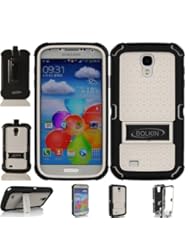 Wireless: Bolkin Defender Series Hybrid Armor Case Cover & Holster for Samsung Galaxy S4 (white) - Bolkin