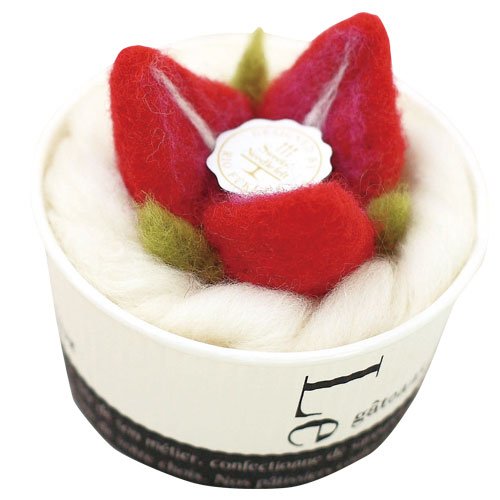 ハマナカ スイーツ カップケーキイチゴ