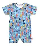 Zutano Print Bodysuit, Seahorses, 0-6 Months