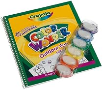 Crayola Color Wonder Fingerpaint And Coloring Book