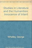 Studies in literature and the humanities : innocence of intent