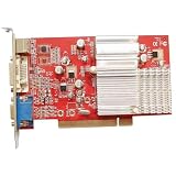 ATI Radeon 9200 * PCI * 128MB DDR Memory * Videocard with DVI, VGA and TV-OUT