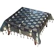 Silk Organza Tablecloth Cover 44 x 44 inches