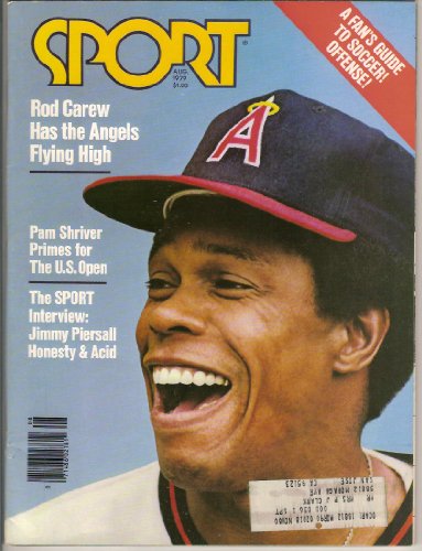 Rod Carew (Sport Magazine) (August 1979) (Los Angeles Angels) (Minnesota Twins)