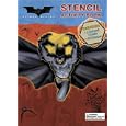 Batman Begins Stencil Activity Book: With Stickers by Vicki Forlini