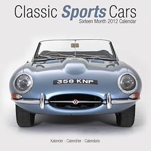 2012 Classic Sports Cars Wall Calendar