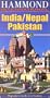India / Nepal & Pakistan 1:4,000,000 Travel Map (Hammond International (Folded Maps))