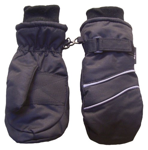 N'Ice Caps Boys 2-4 Years Reflector Trimmed Waterproof Ski Mitten